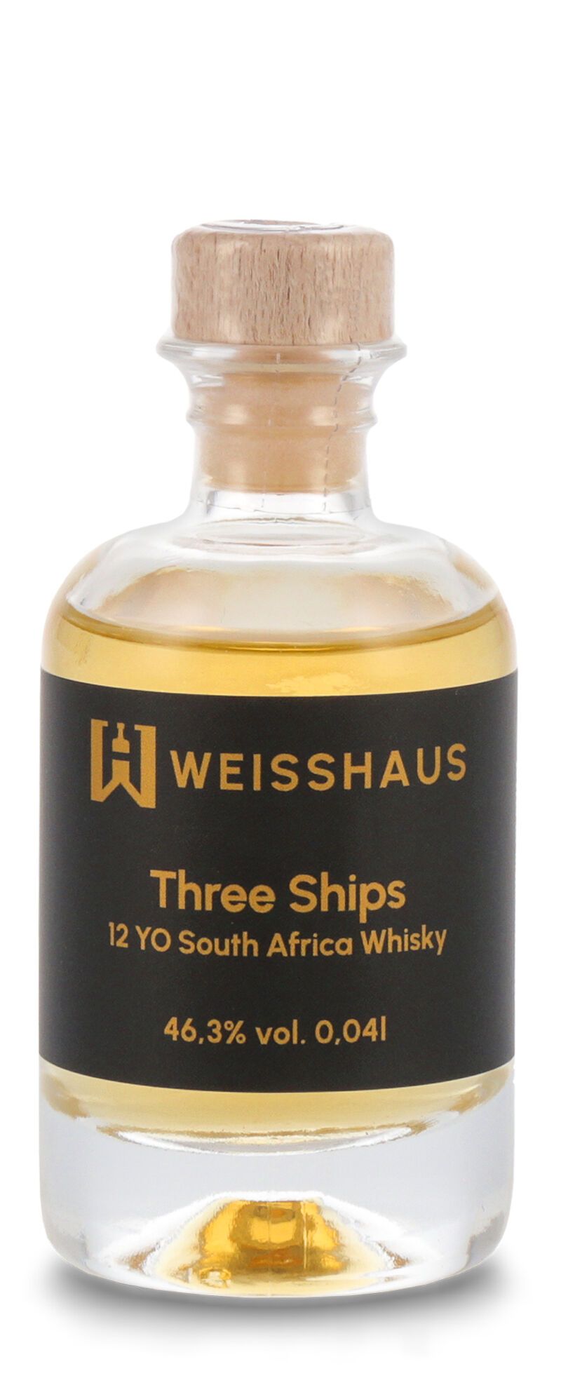 Three Ships 12 YO South Africa Whisky 46,3% 0,04l Weisshaus Sample