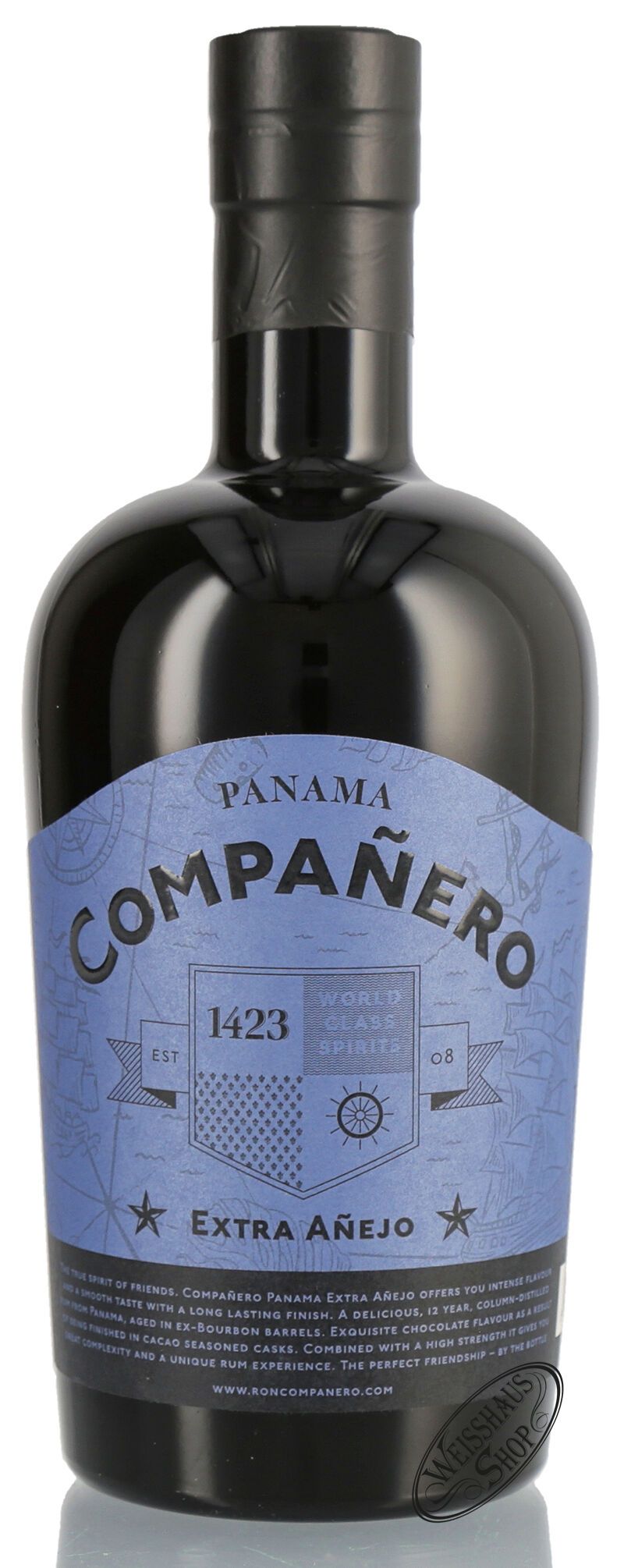 Companero Ron Panama Extra Anejo Rum 54% vol. 0,70l Companero Ron Panama Extra Anejo Rum 54% vol. 0,70l