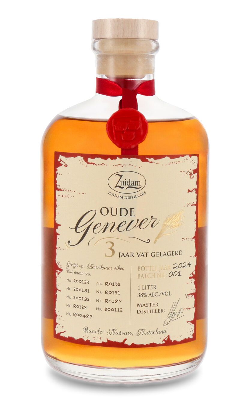 Zuidam Zeer Oude 3 Jaar Genever 38% vol. 1,0l
