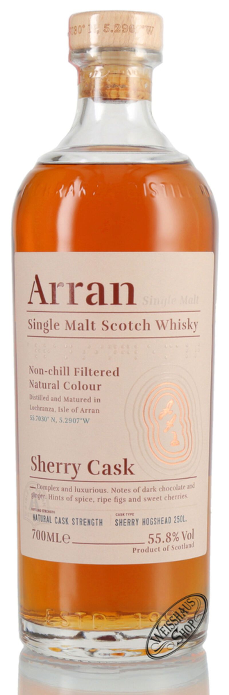 The Arran Sherry Cask The Bodega Whisky 55,8% vol. 0,70l