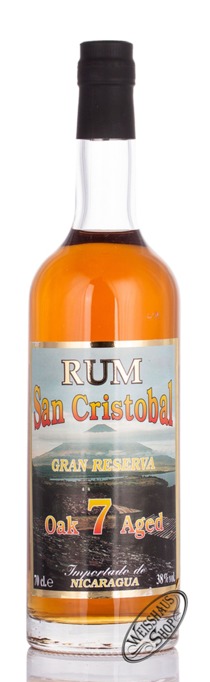 Volcano Collection San Cristobal Rum 38% vol. 0,70l Volcano Collection San Cristobal Rum 38% vol. 0,70l