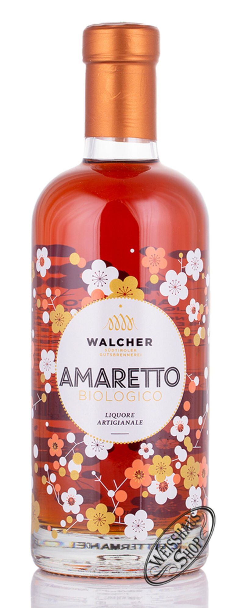 Walcher Amaretto Bio Flower 28% vol. 0,70l