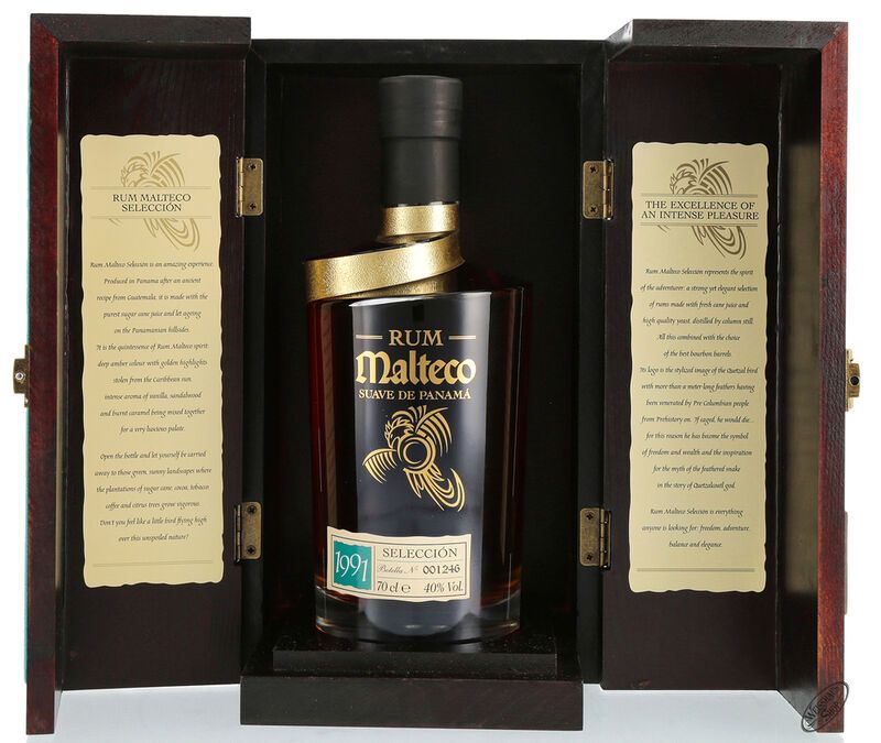 Malteco Vintage 1991 Rum 40% vol. 0,70l Malteco Vintage 1991 Rum 40% vol. 0,70l
