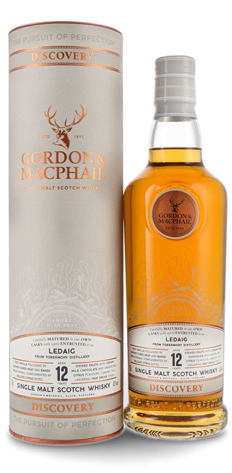 Ledaig 12 YO G&M Discovery Whisky 43% vol. 0,70l Ledaig 12 YO G&M Discovery Whisky 43% vol. 0,70l