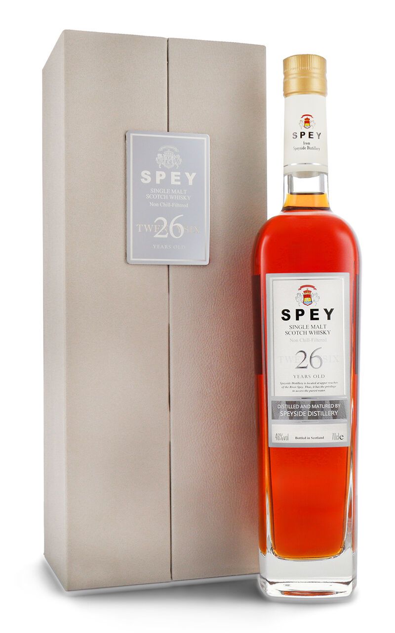 Spey 26 YO Single Malt Scotch Whisky 46% vol. 0,70l Spey 26 YO Single Malt Scotch Whisky 46% vol. 0,70l