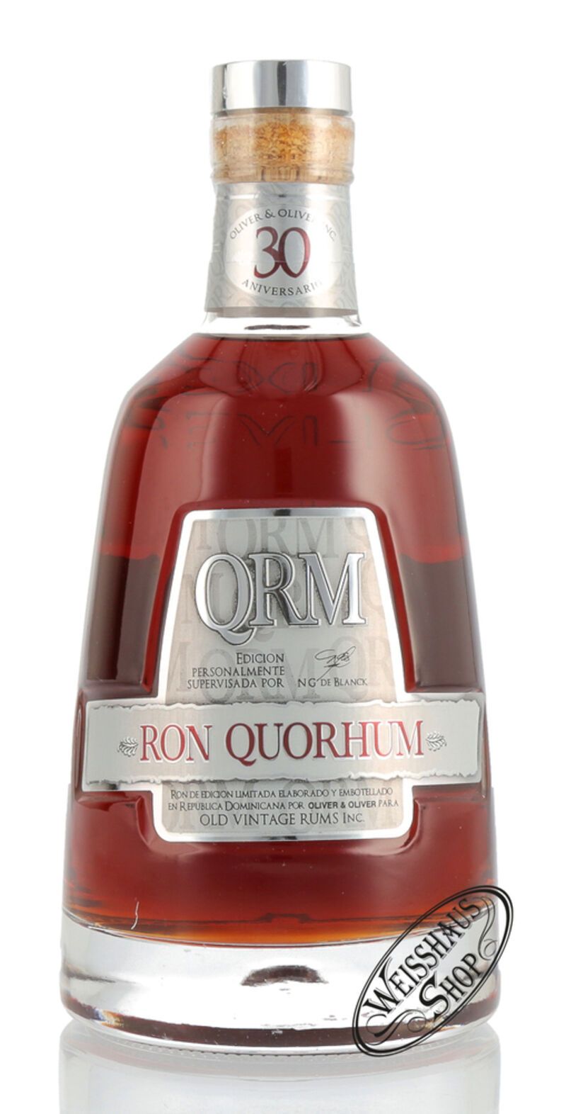 Quorhum QRM 30 Anos Solera 40% vol. 0,70l