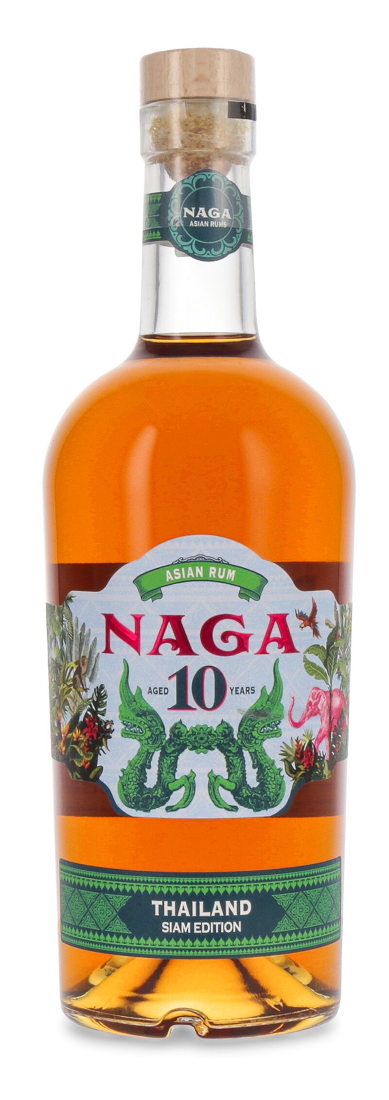 Naga 10 YO Siam Limited Edition Indochinese Rum 40% vol. 0,70l