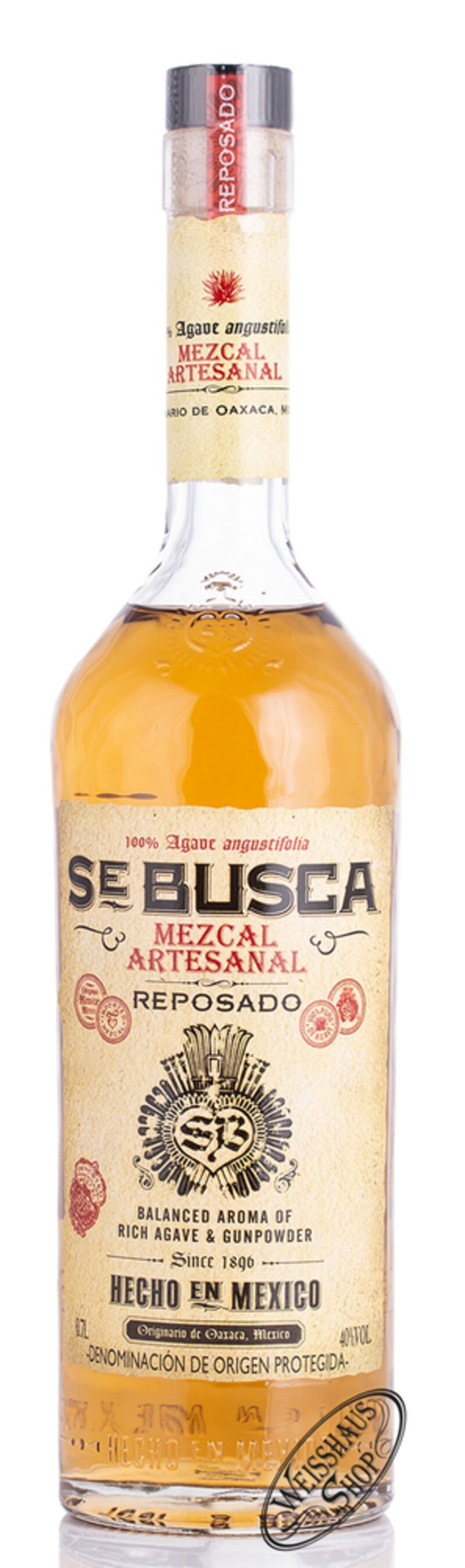 Se Busca Mezcal Reposado 40% vol. 0,70l
