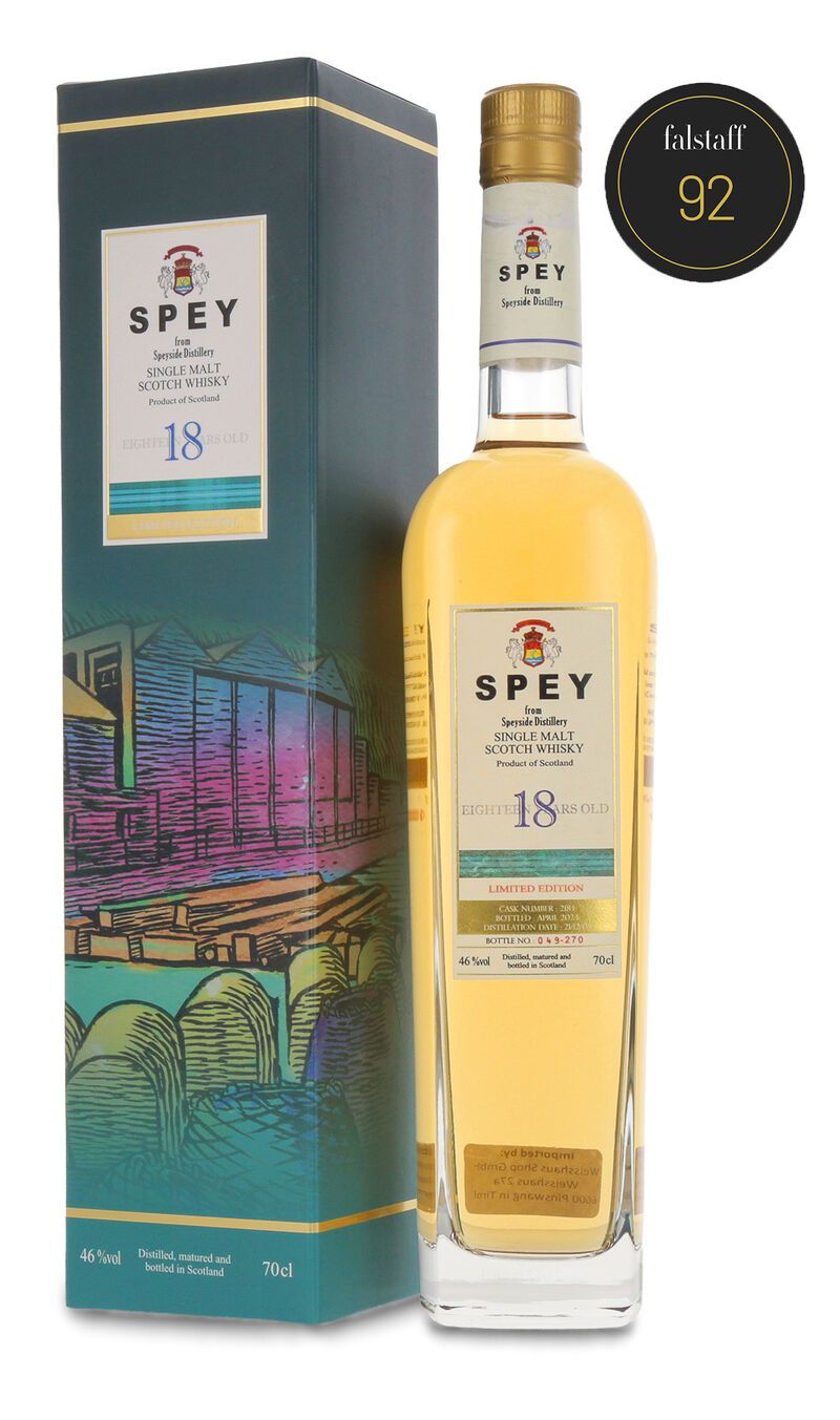 Spey 18 YO Whisky 46% vol. 0,70l