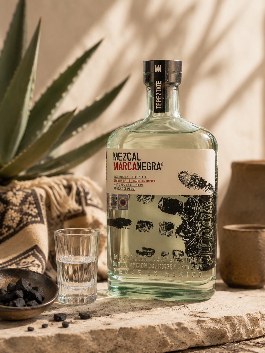 Marca Negra Tepeztate Mezcal