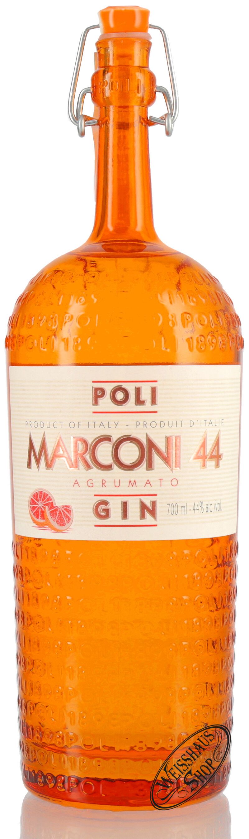 Poli Marconi 44 Agrumato Gin 44% vol. 0,70l Poli Marconi 44 Agrumato Gin 44% vol. 0,70l