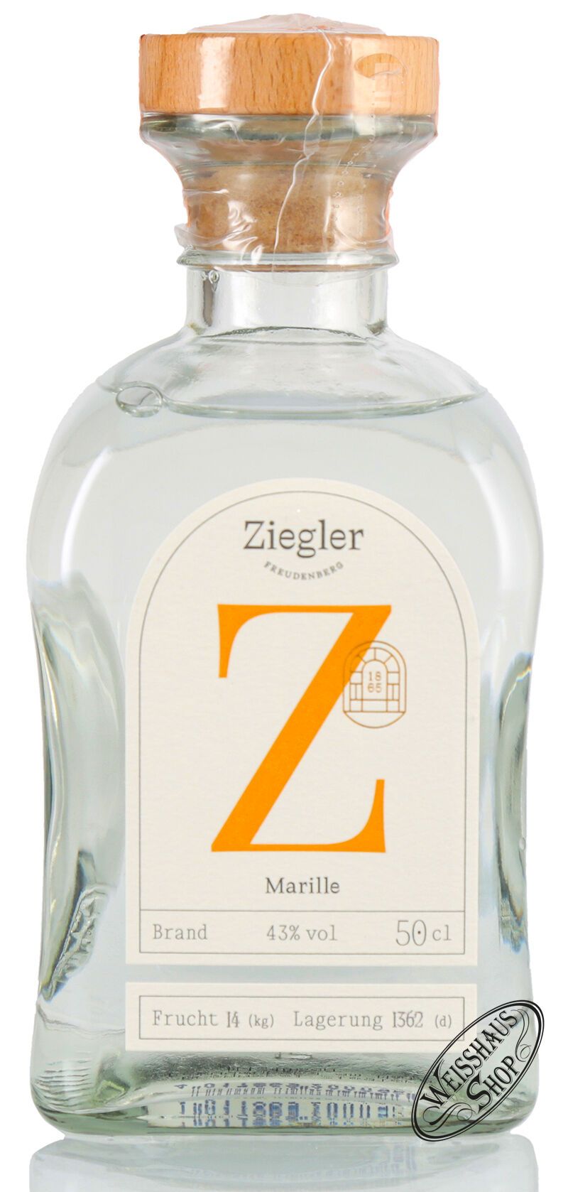 Ziegler Marillen Brand 43% vol. 0,50l