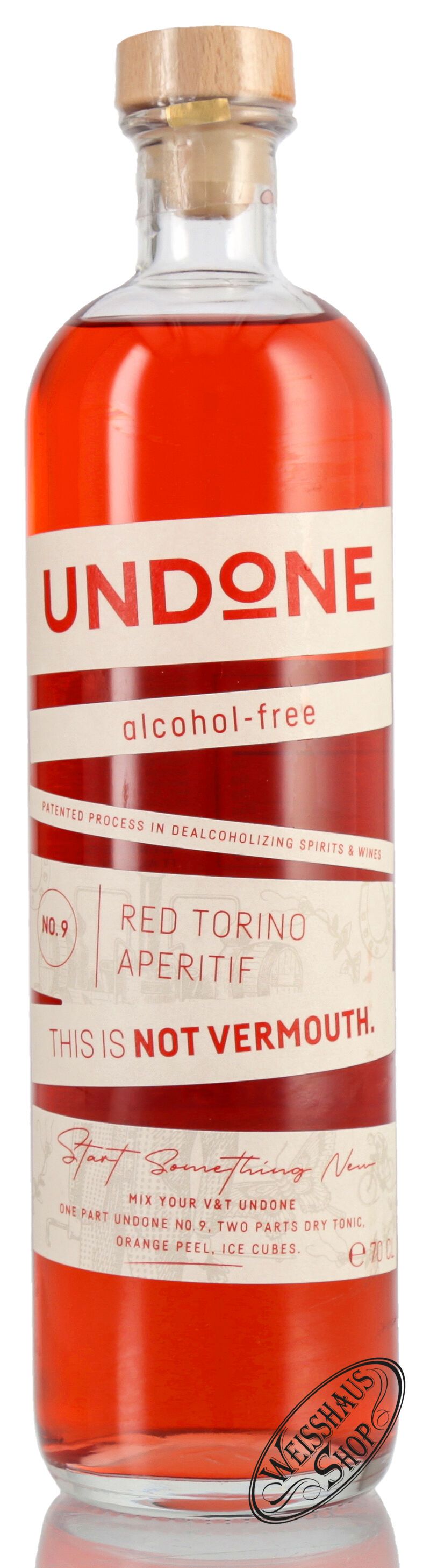 UNDONE No. 9 Italian Aperitif This is Not Red Vermouth 0,70l UNDONE No. 9 Italian Aperitif This is Not Red Vermouth 0,70l