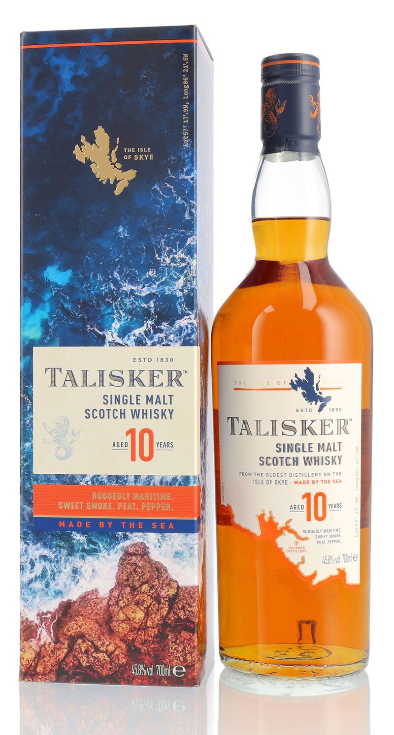 Talisker 10 YO Whisky 45,8% vol. 0,70l