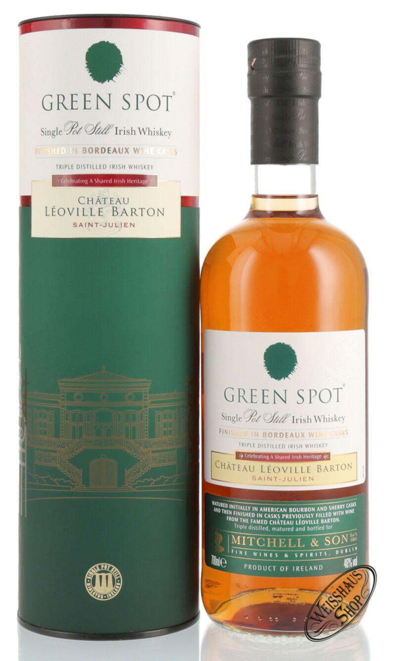 Green Spot Château Leoville Barton Irish Whiskey 46% vol. 0,70l