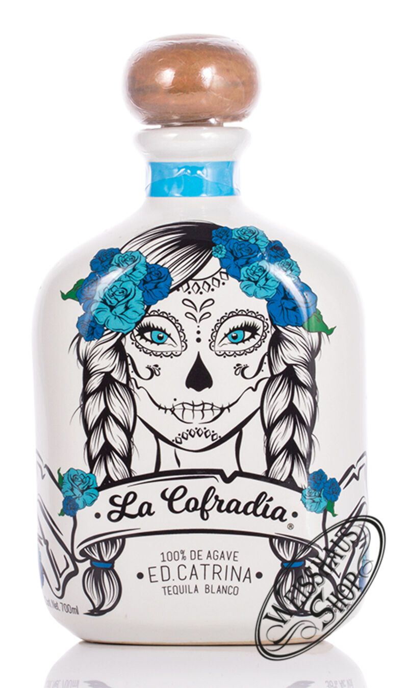 La Cofradia Edition Catrina Blanco Tequila 38% vol. 0,70l La Cofradia Edition Catrina Blanco Tequila 38% vol. 0,70l