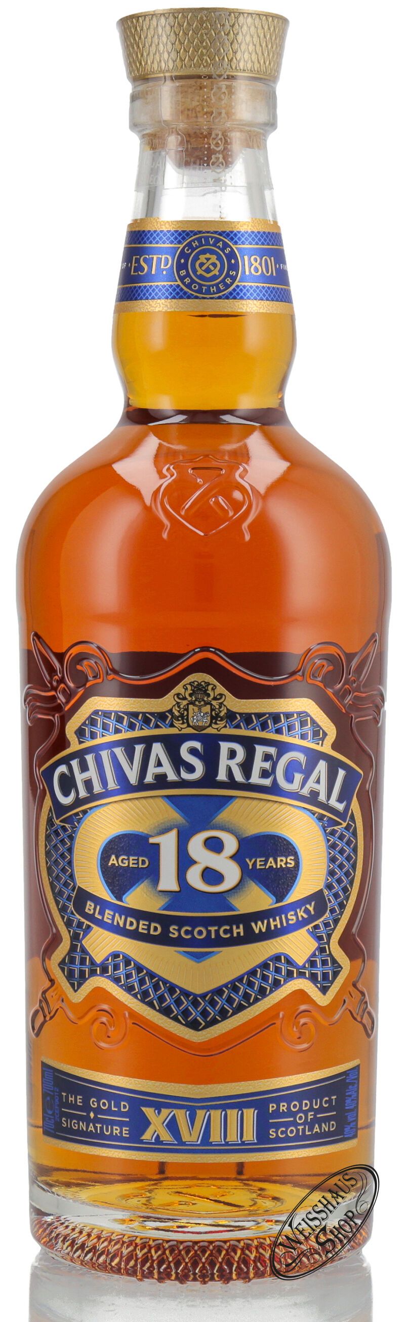 Chivas Regal 18 YO Blended Scotch Whisky 40% vol. 0,70l Chivas Regal 18 YO Blended Scotch Whisky 40% vol. 0,70l