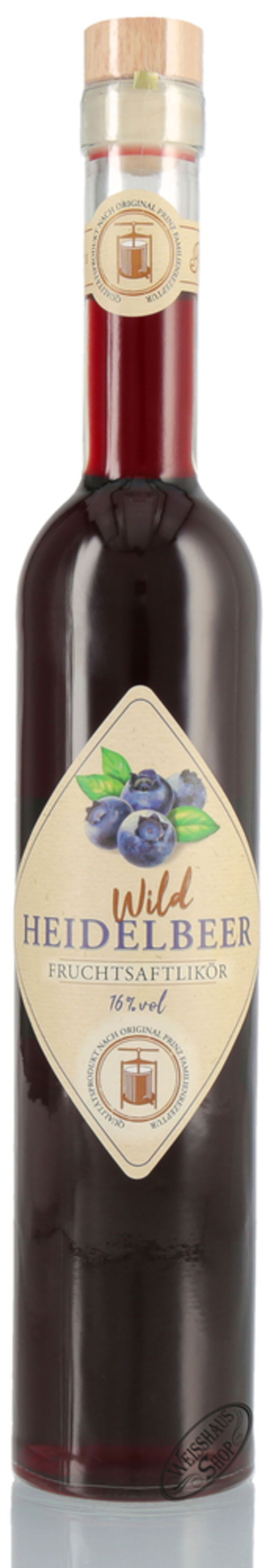Prinz Wildheidelbeer Likör 16% vol. 0,50l Prinz Wildheidelbeer Likör 16% vol. 0,50l