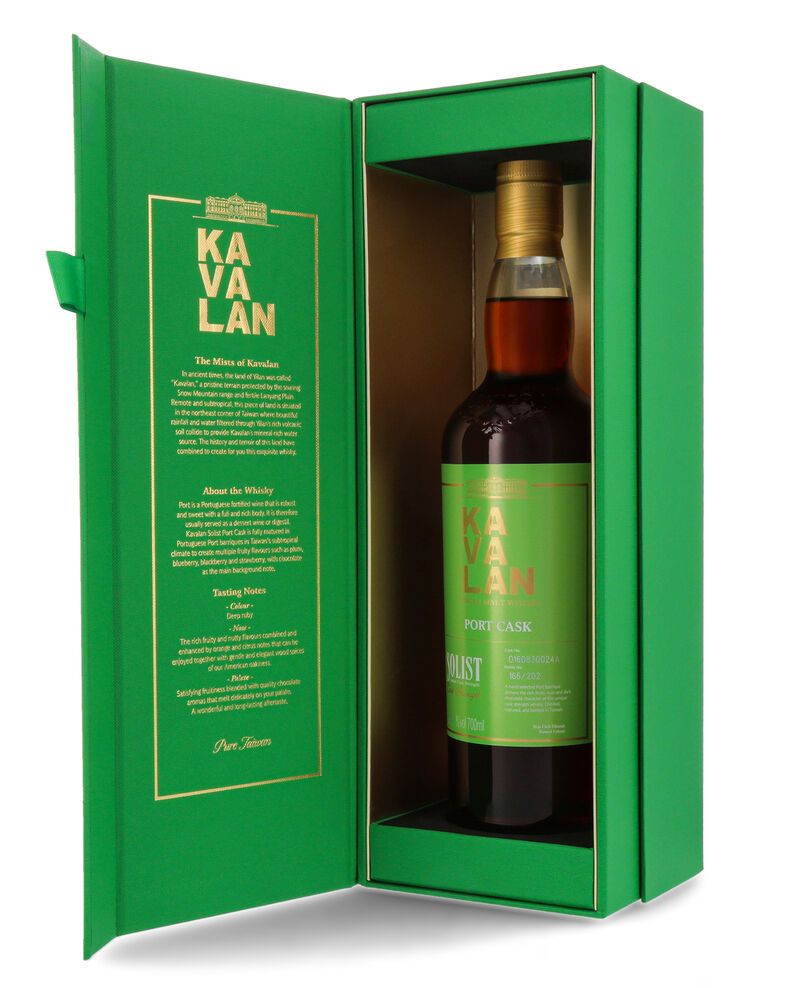 Kavalan Solist Port Cask Whisky 56,3% vol. 0,70l