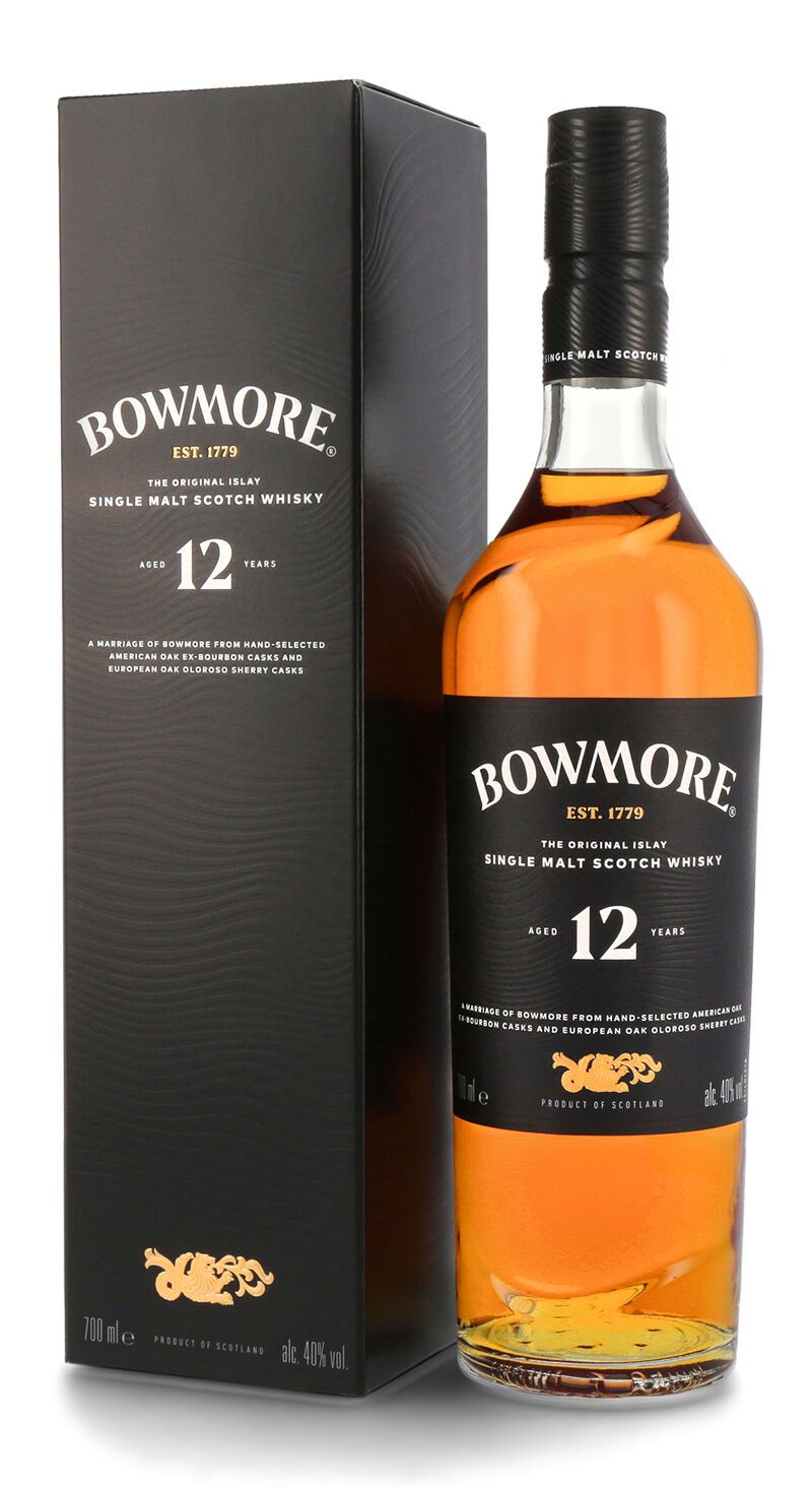 Bowmore 12 YO Islay Single Malt Whisky 40% vol. 0,70l