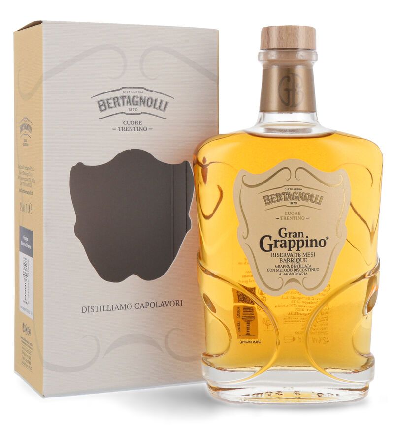 Bertagnolli Grappa Gran Grappino Barrique 42% vol. 0,70l