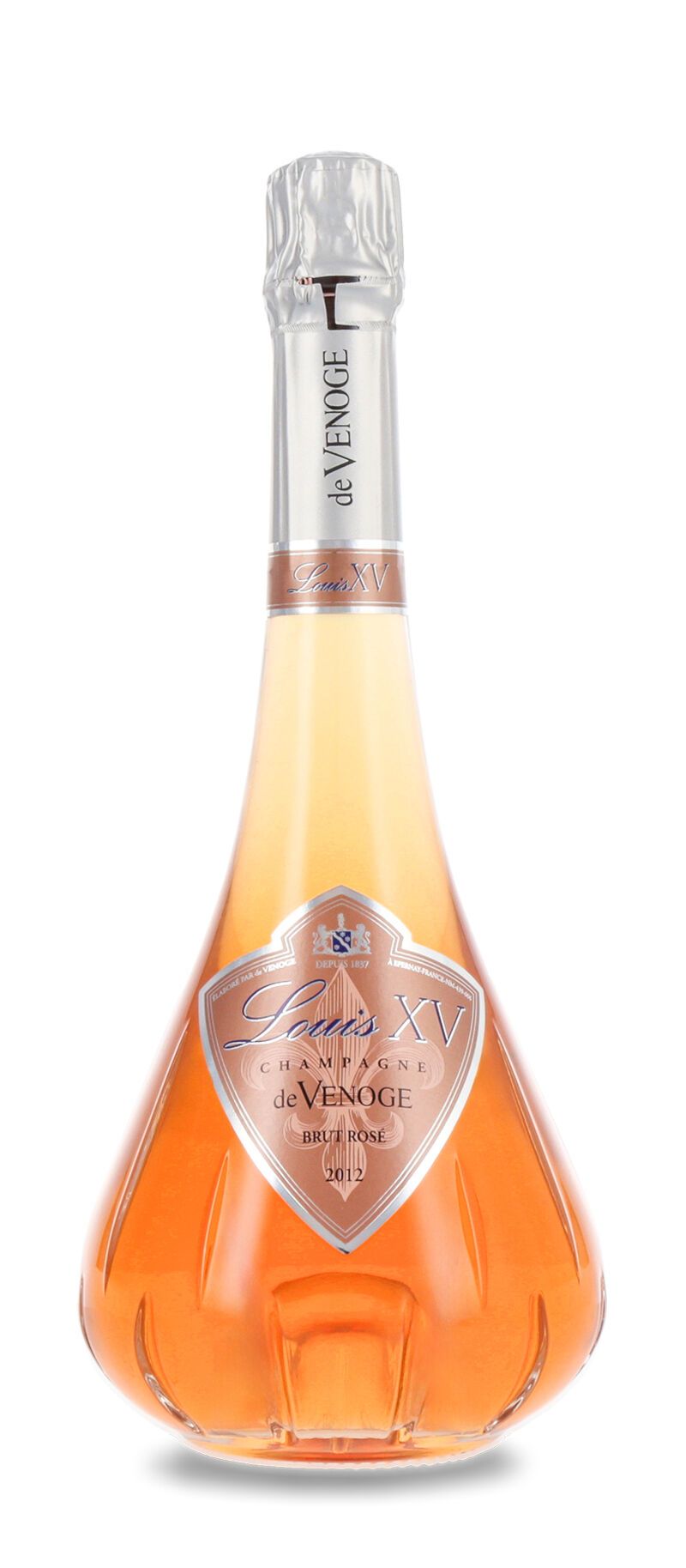 De Venoge Louis XV Rosé Vintage 2012 Champagner 12% vol. 0,75l Geschenkkarton
