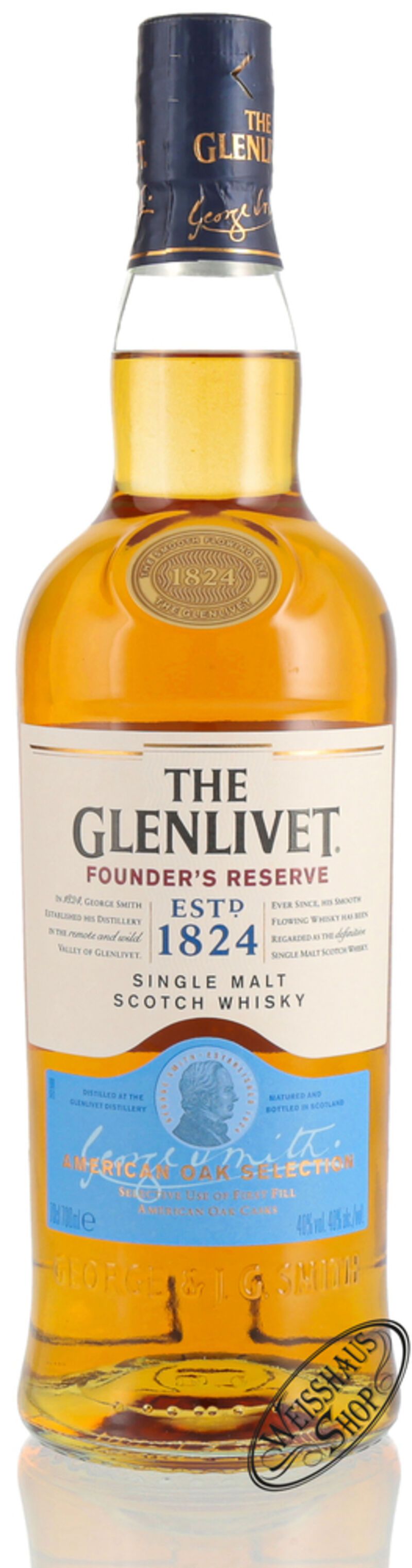 The Glenlivet Founders Reserve Whisky 40% vol. 0,70l B-Ware