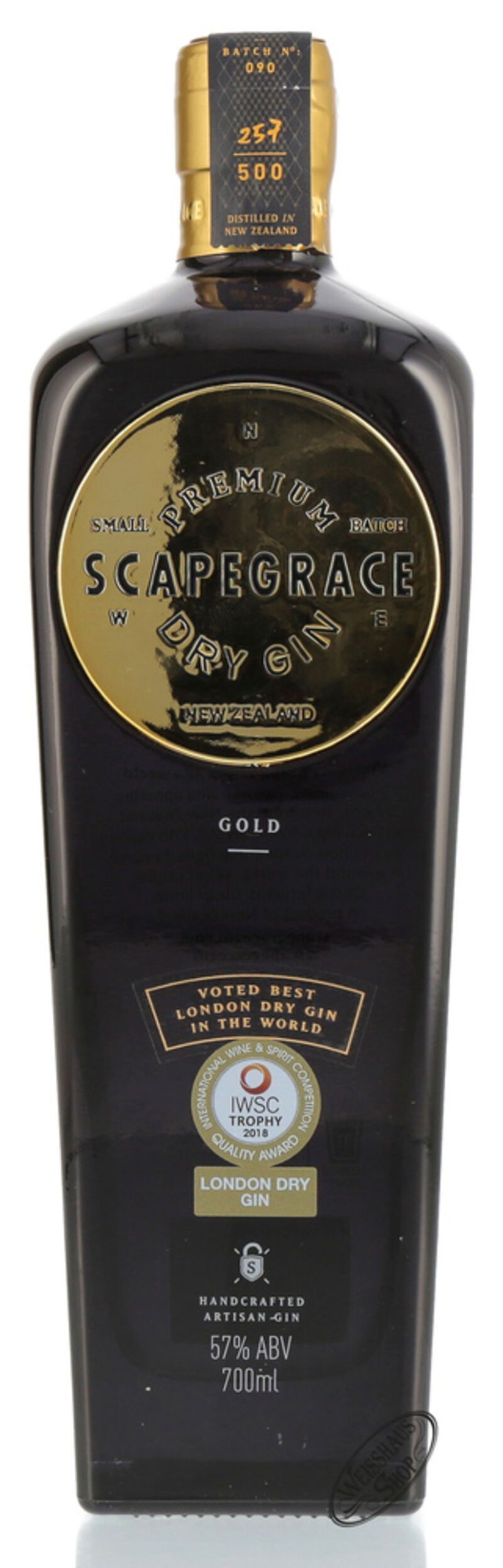 Scapegrace New Zealand Gold Gin 57% vol. 0,70l Scapegrace New Zealand Gold Gin 57% vol. 0,70l