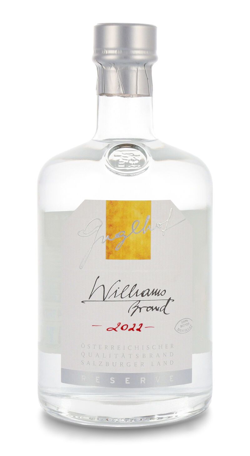 Guglhof Williams Brand 41% vol. Jahrgangsbrand 0,70l