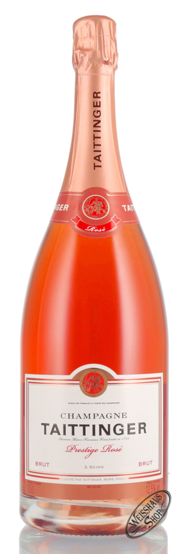 Taittinger Prestige Rosé Brut Champagner 12,5% vol. 1,50l Magnum