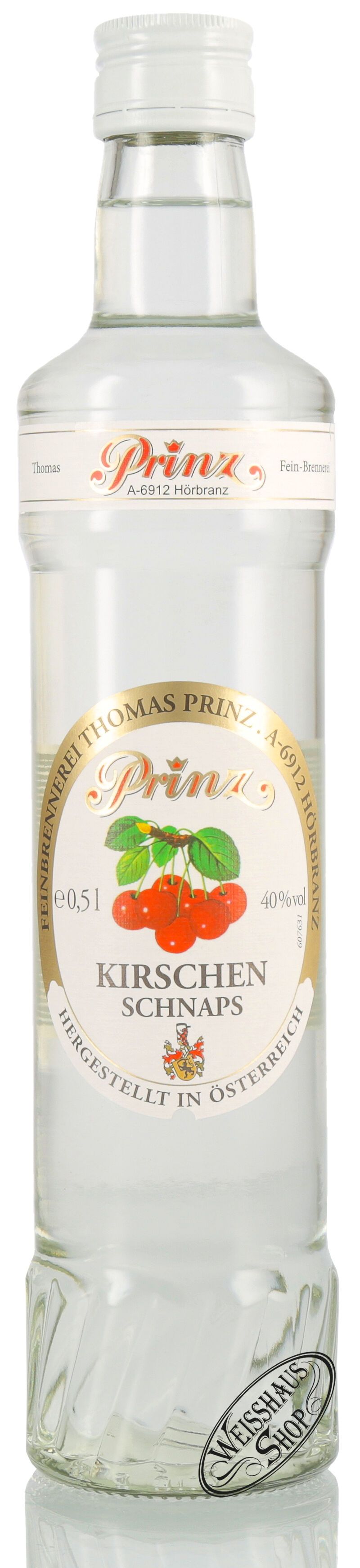 Prinz Kirschen Schnaps 40% vol. 0,50l