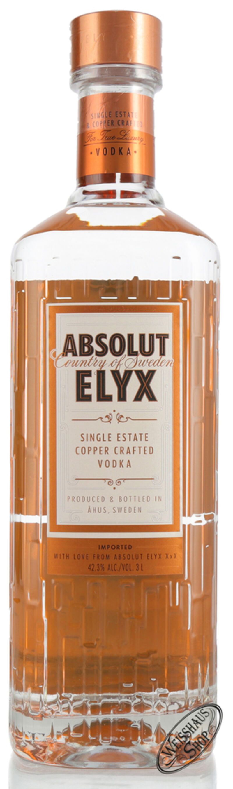Absolut Elyx Vodka 42,3% vol. 3,0l Doppelmagnum