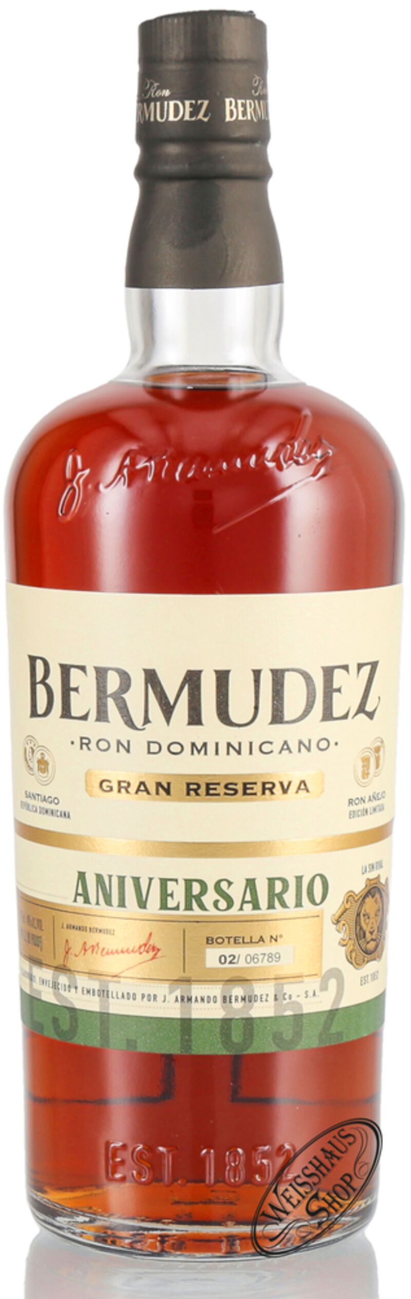 Bermudez Ron Anniversario Rum 40% vol. 0,70l Bermudez Ron Anniversario Rum 40% vol. 0,70l