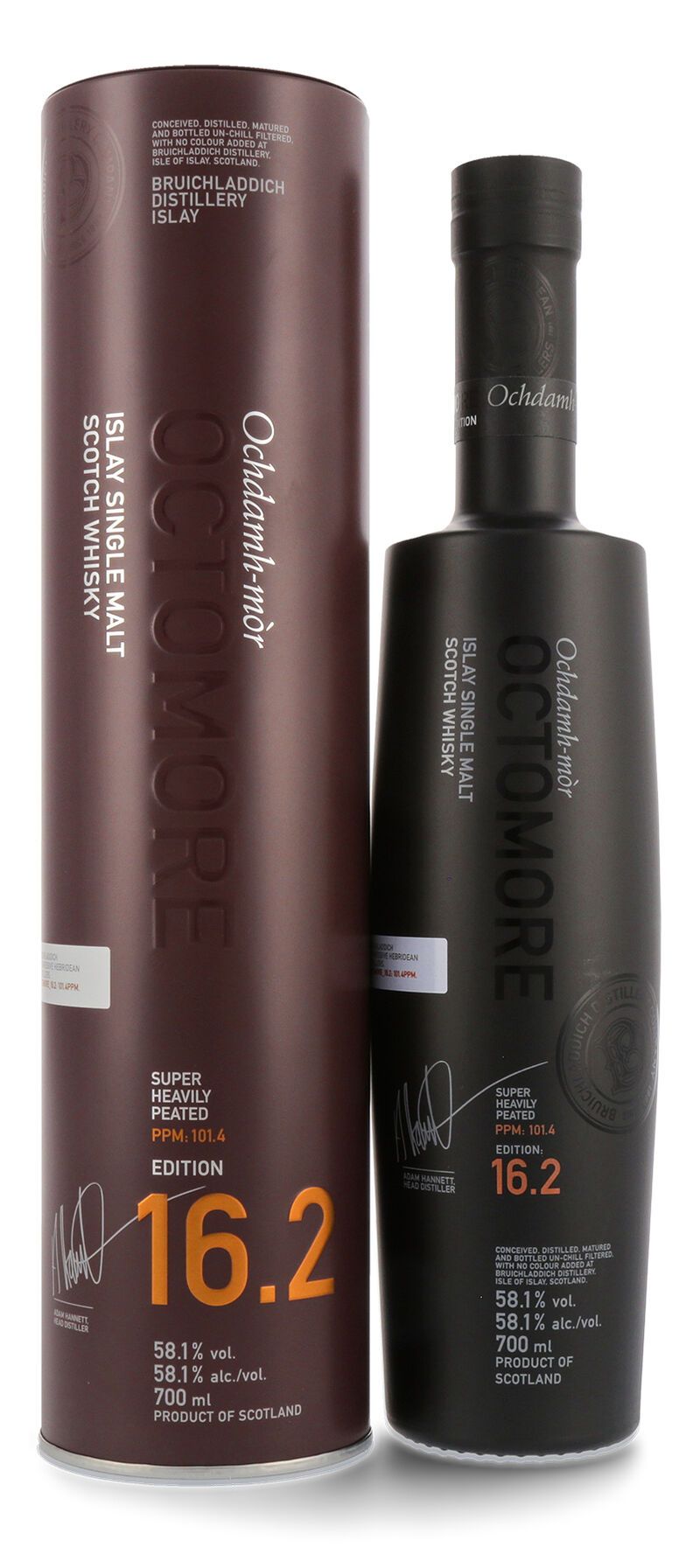 Bruichladdich Octomore 16.2 Islay Whisky 58,1% vol. 0,70l