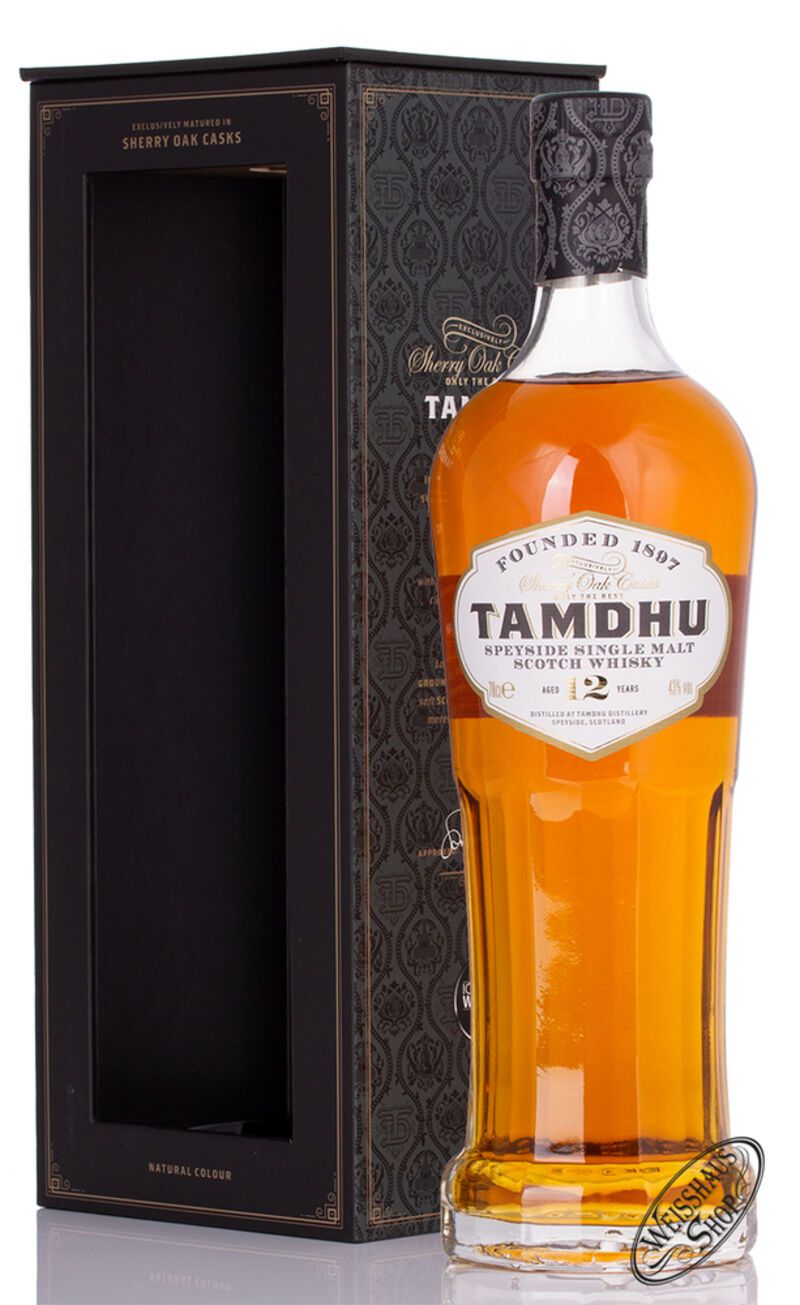 Tamdhu 12 YO Single Malt Whisky 43% vol. 0,70l Tamdhu 12 YO Single Malt Whisky 43% vol. 0,70l