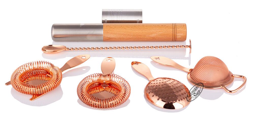 Bonzer Leather Roll Bag Copper - Full Set Bonzer Leather Roll Bag Copper - Full Set