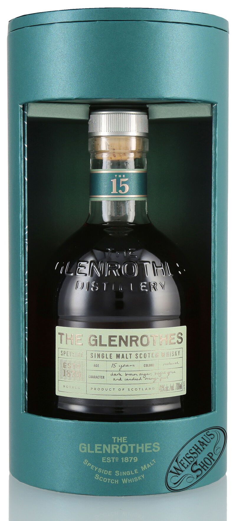 The Glenrothes 15 YO Whisky 43% vol. 0,70l B-Ware