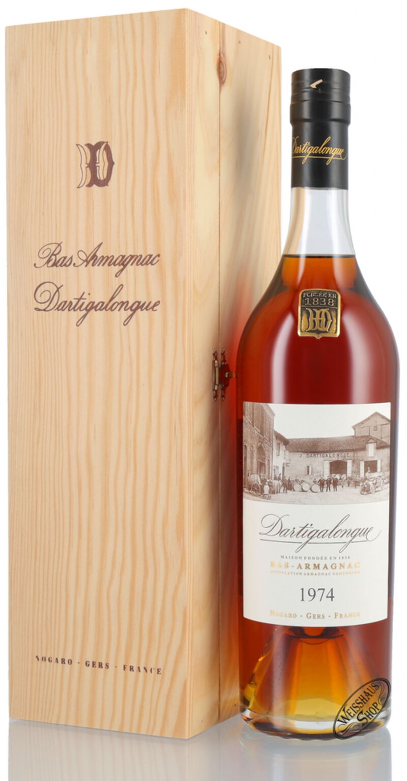 Dartigalongue Vintage 1974 Armagnac 42% vol. 0,70l