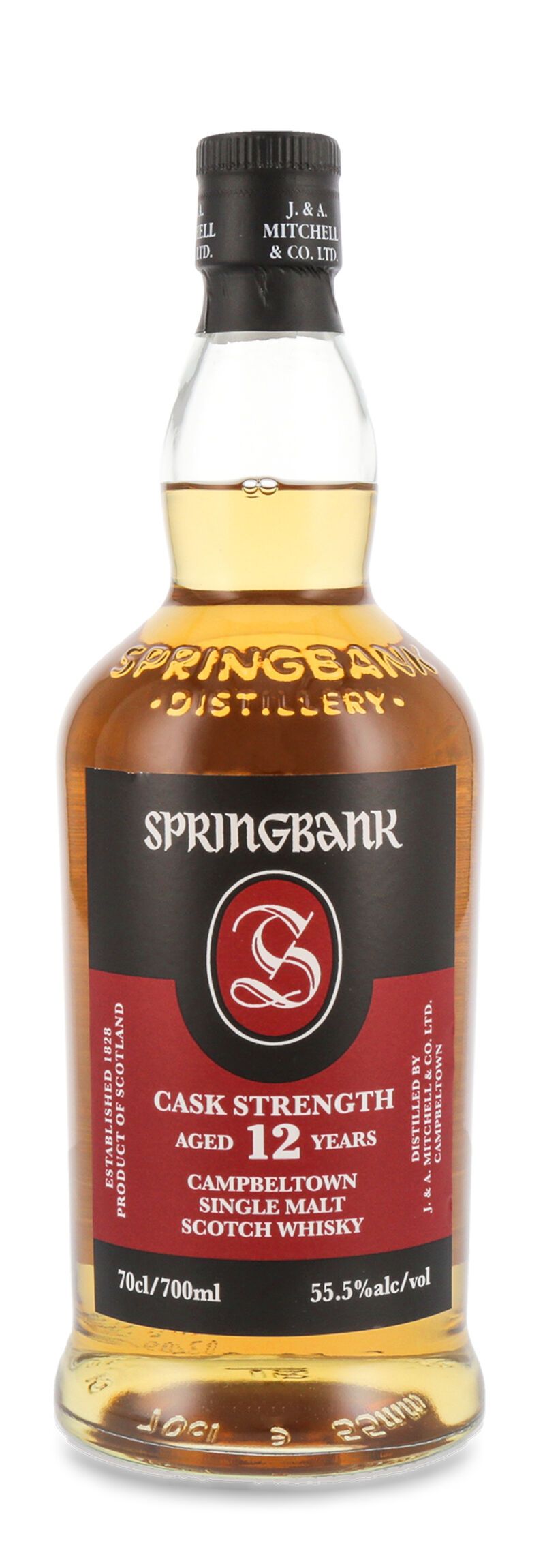 Springbank 12 YO Cask Strength Whisky 55,5% vol. 0,70l