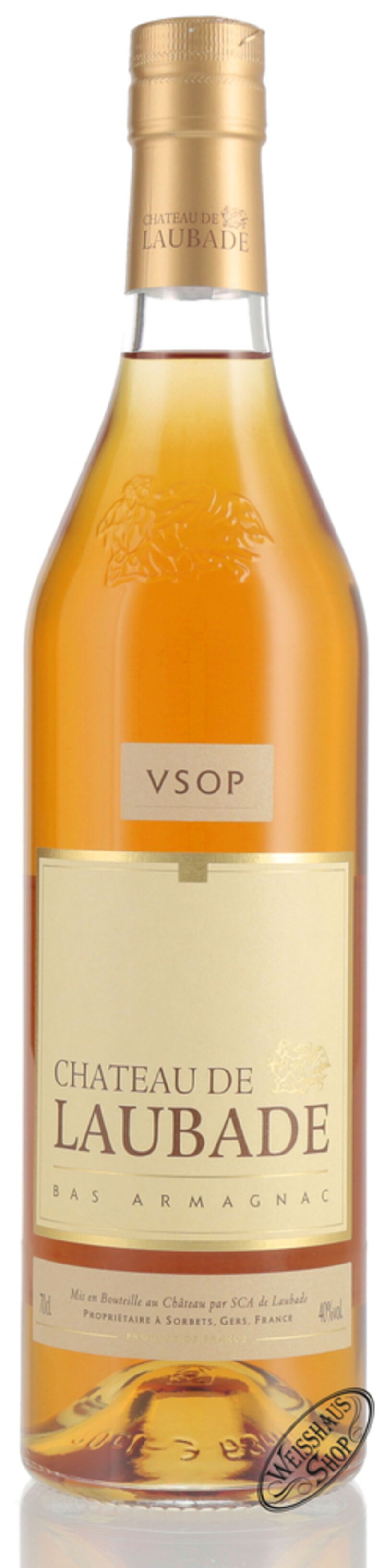 Chateau Laubade VSOP Armagnac 40% vol. 0,70l B-Ware