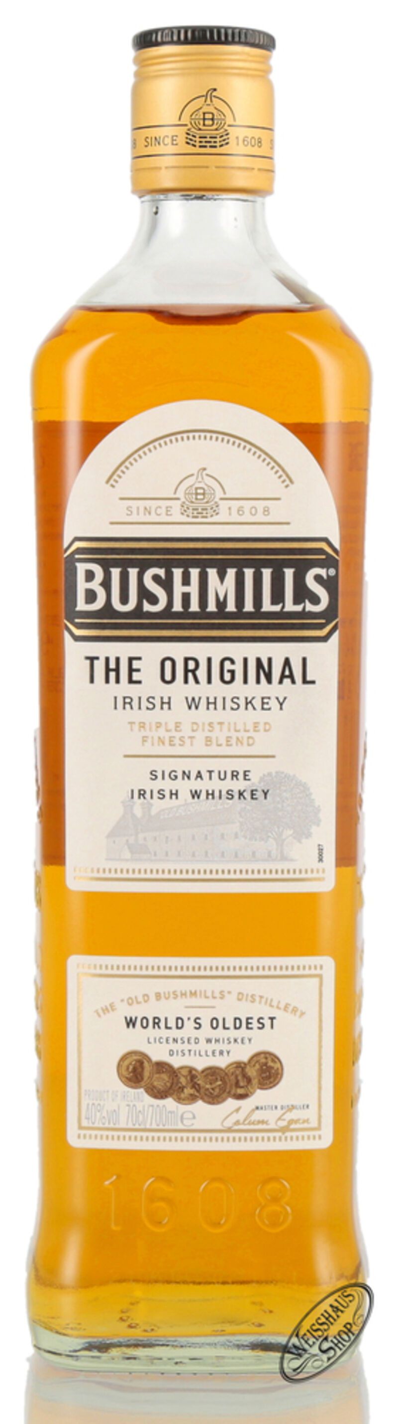 Bushmills Original Irish Whiskey 40% vol. 0,70l Bushmills Original Irish Whiskey 40% vol. 0,70l