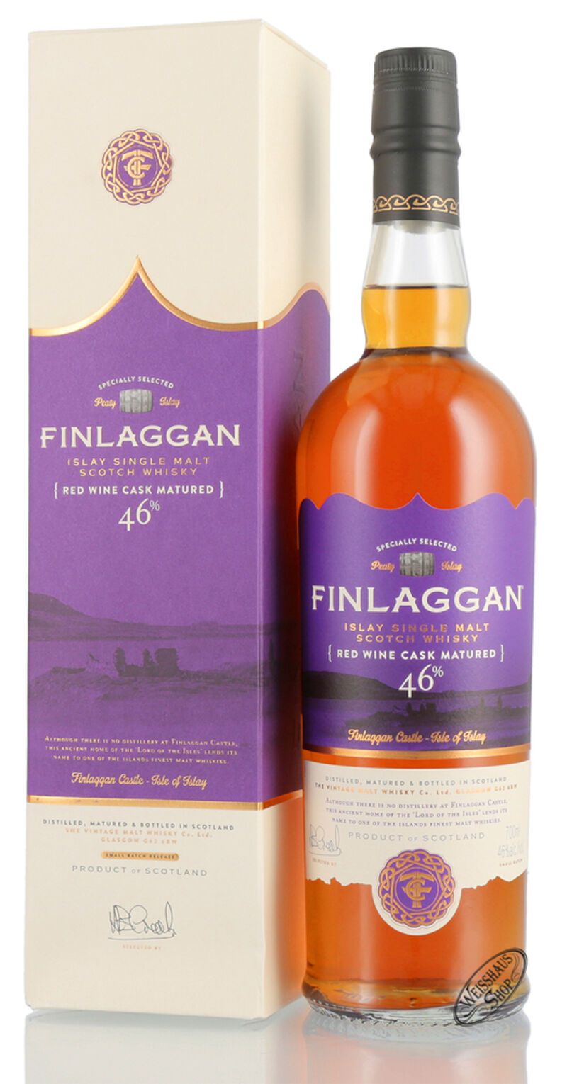 Finlaggan Red Wine Cask Matured Islay Whisky 46% vol. 0,70l