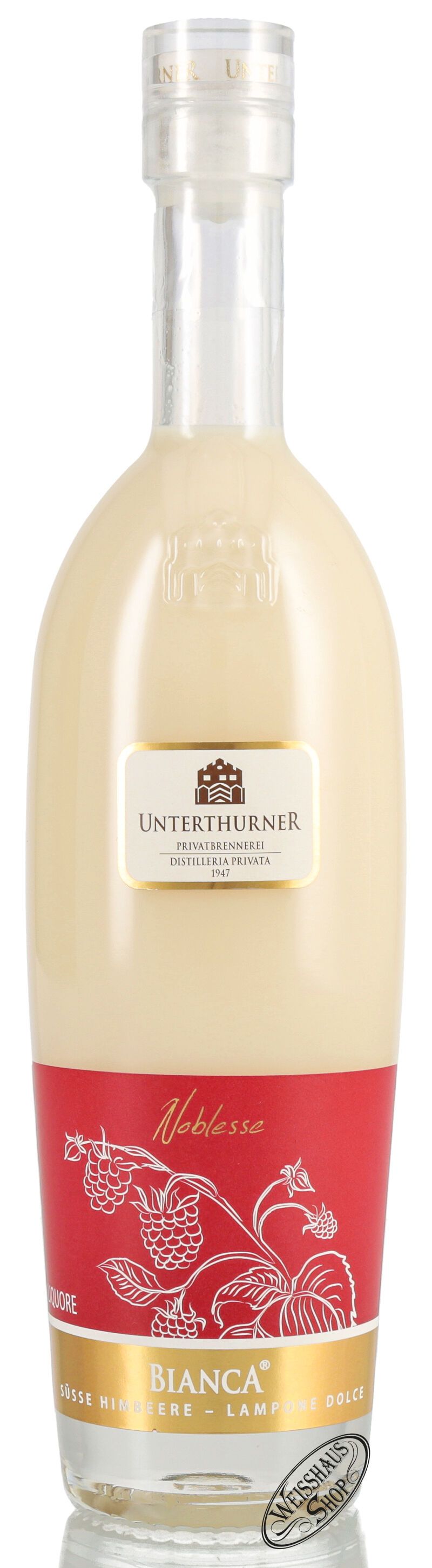Unterthurner Bianca Himbeere Selection 20% vol. 0,50l