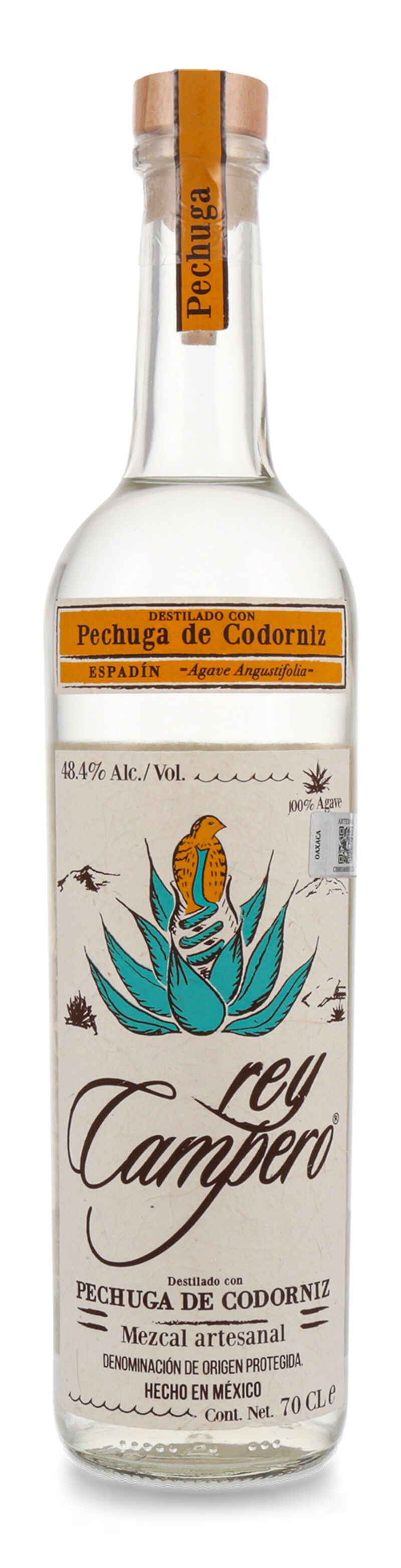 Rey Campero Mezcal Pechuga 48,4% vol. 0,70l