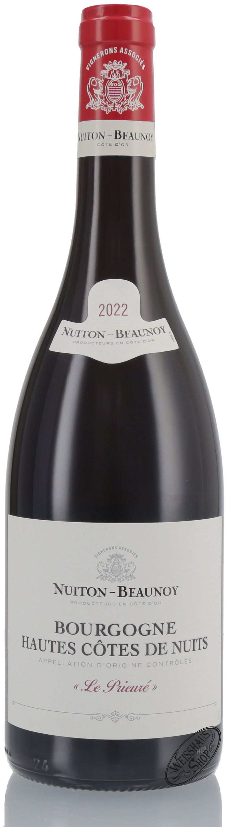 Nuiton Beaunoy Bourgogne Le Prieuré 2022 13% vol. 0,75l