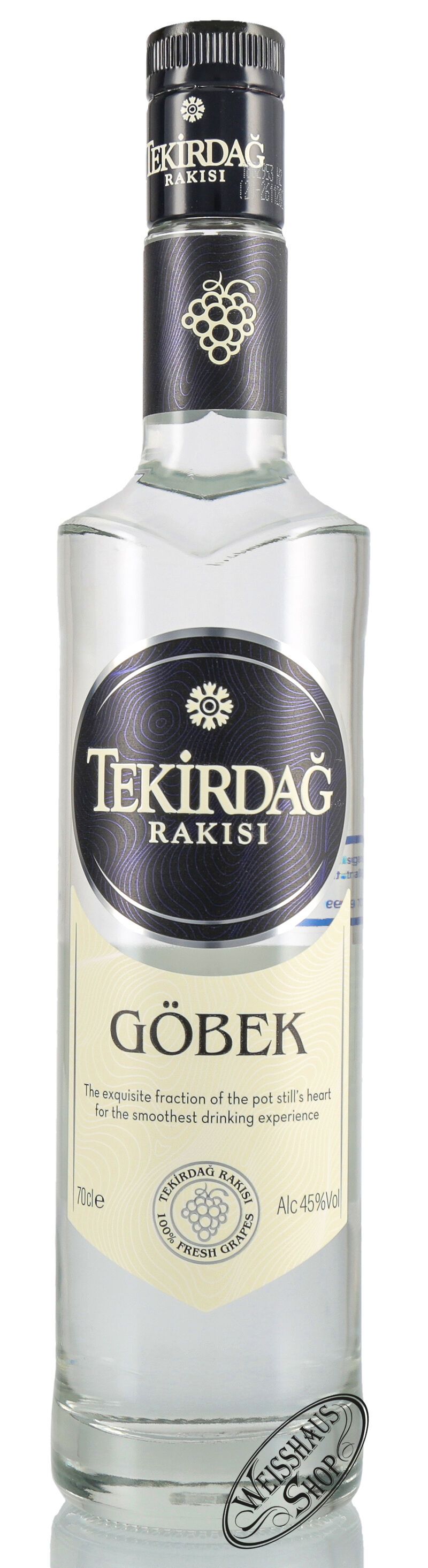 Tekirdag Rakisi Göbek 45% vol. 0,70l Tekirdag Rakisi Göbek 45% vol. 0,70l