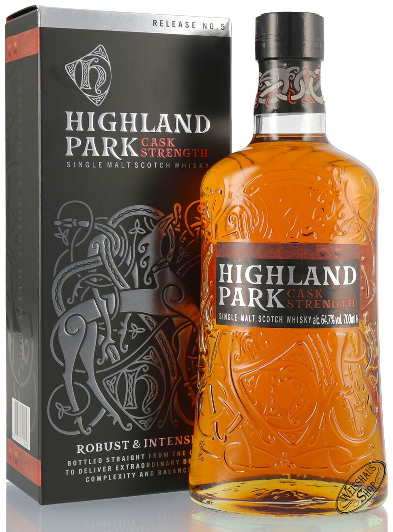 Highland Park Cask Strength Release No. 5 Whisky 64,7% vol. 0,70l