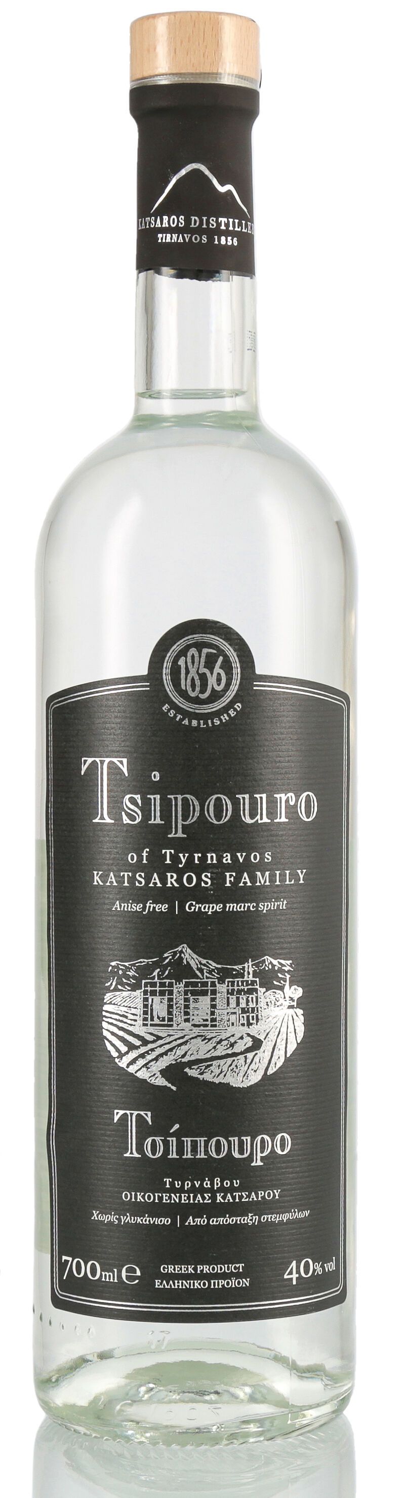Tsipouro Katsaros Family 40% vol. 0,70l