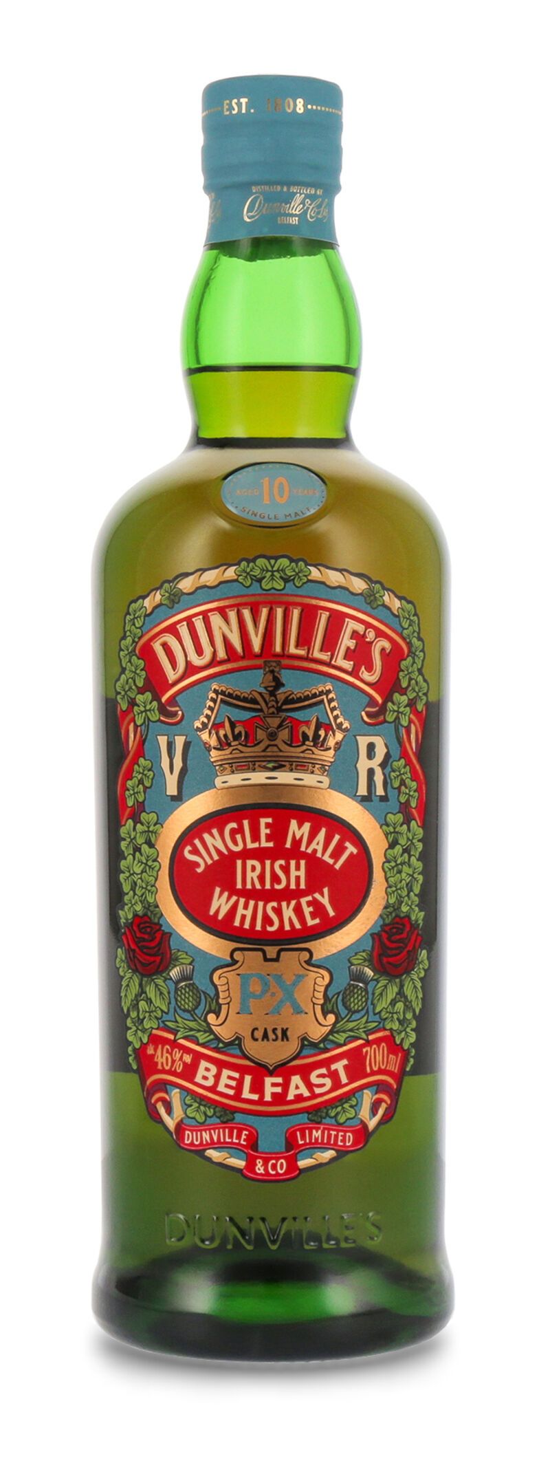 Dunville's 10 YO PX Finish Irish Whiskey 46% vol. 0,70l