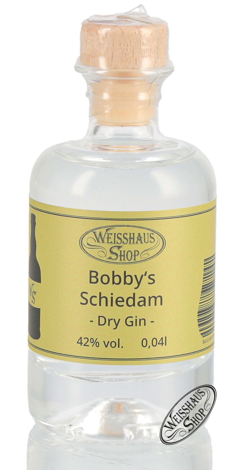 Bobby's Schiedam Dry Gin 42% vol. 0,04l Weisshaus Sample
